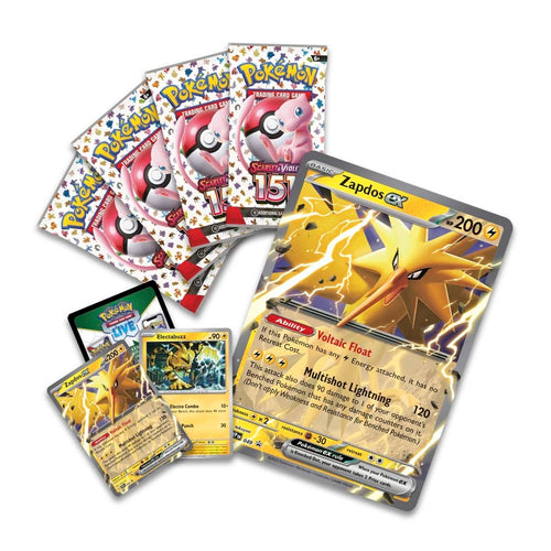 151 Collection: Zapdos ex - Pokémon TCG: Scarlet & Violet