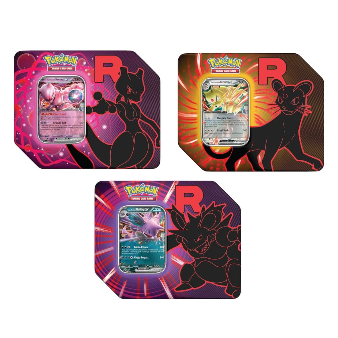 Team Rocket Tins