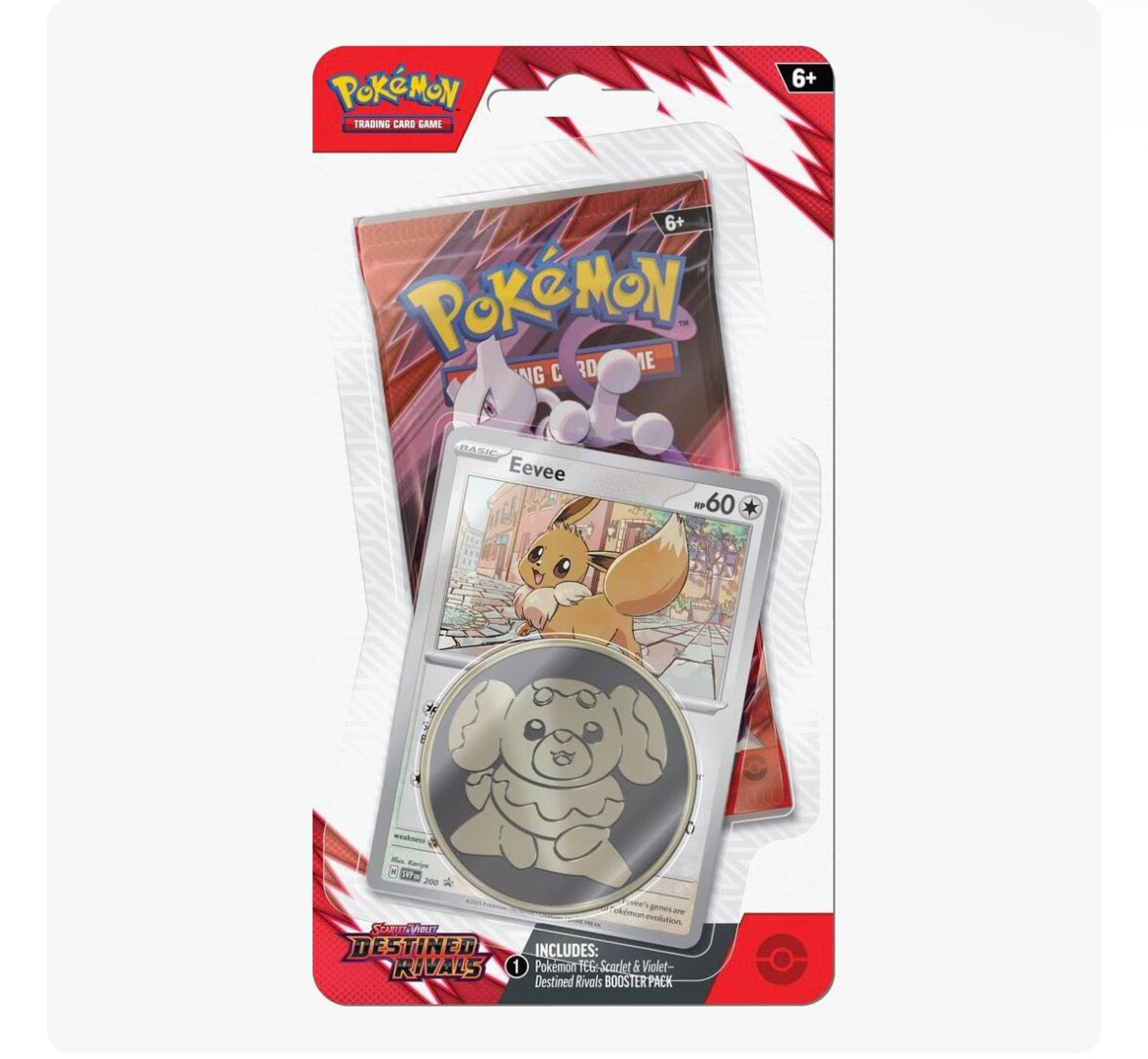 Destined Rivals Single Pack Blister (Eevee) - Pokemon TCG