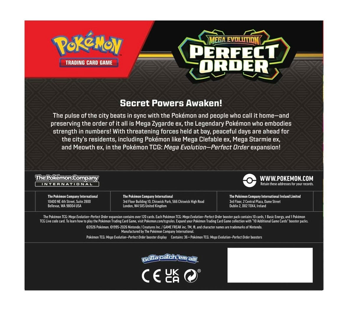 Perfect Order Booster Box - Pokemon TCG