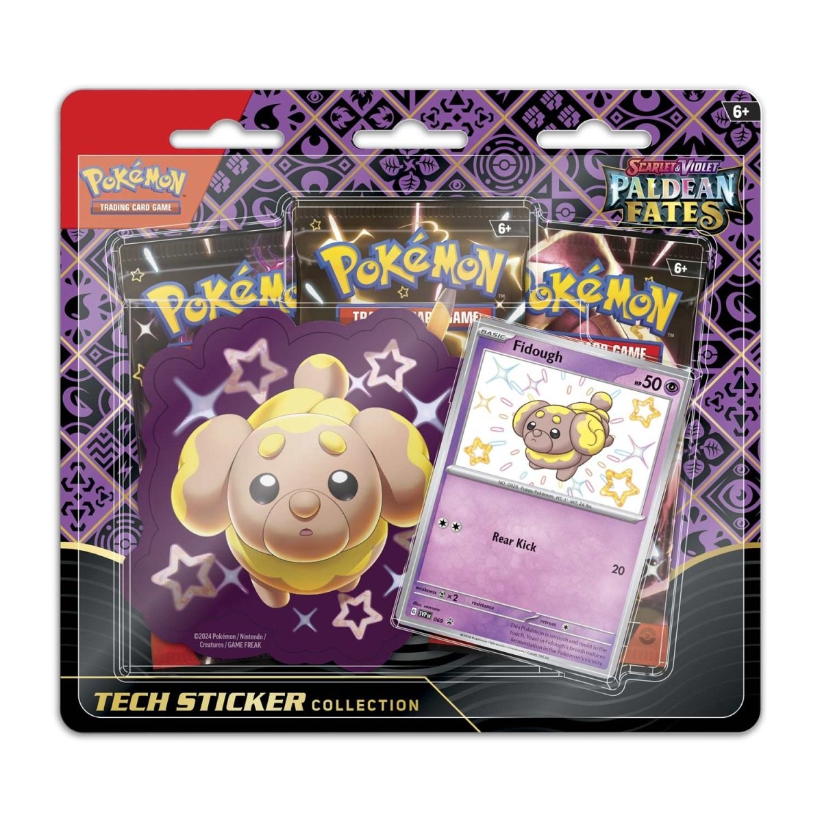 Paldean Fates Tech Sticker Collection (Random Promo) - Pokemon TCG