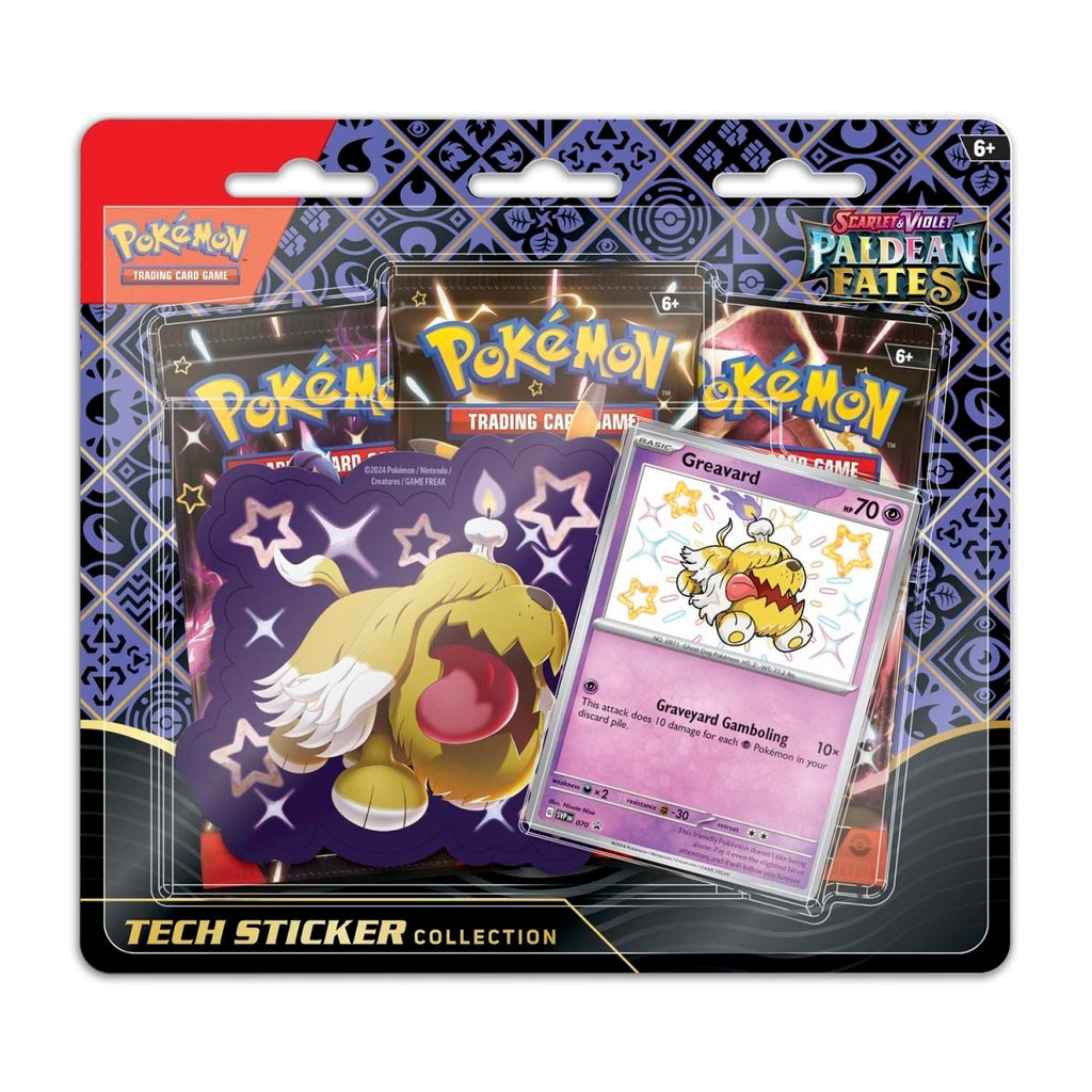 Paldean Fates Tech Sticker Collection (Random Promo) - Pokemon TCG