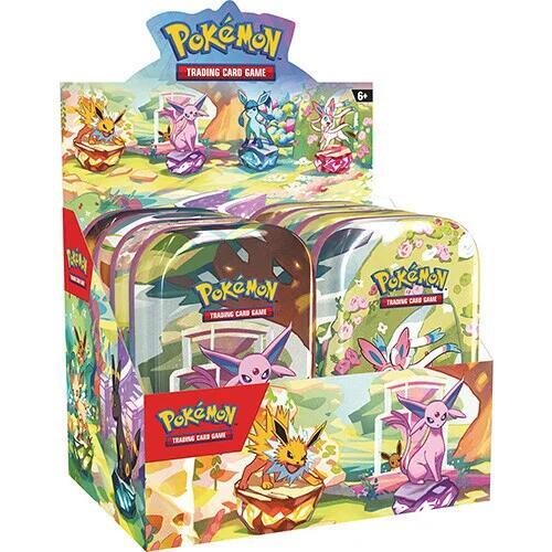 Prismatic Evolutions Mini Tin Display - Pokemon TCG