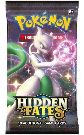 1x Hidden Fates Booster Pack - Pokemon TCG